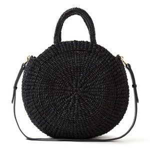 Clare V Straw “Moyen Alice” bag